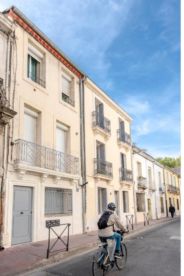 Suite Oisivete Avec Terrasse Vue Sur Patio Et Clim Montpellier Kültér fotó